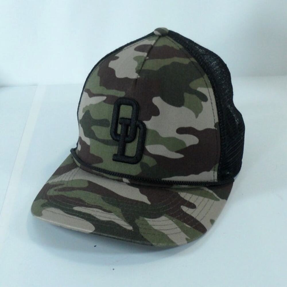 OD Old Dominion Camouflage Camo Embroidered Snapback Cap Hat Camo